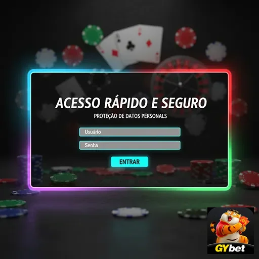 Ilustração de Aproveite o aplicativo cassino gybet com acesso otimizado